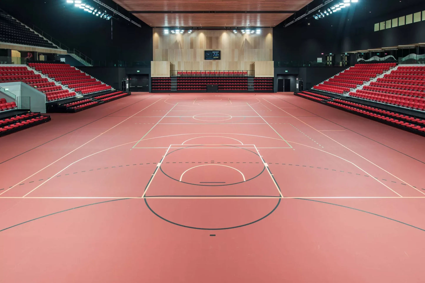 Pulastic Sømløs Sportsgulv