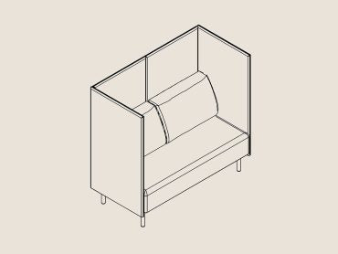 Cote office sofa & armchair