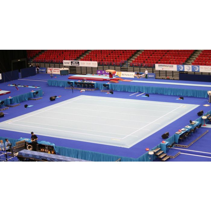 Fjærende gulv for kunstnerisk gymnastikk - FIG-godkjent